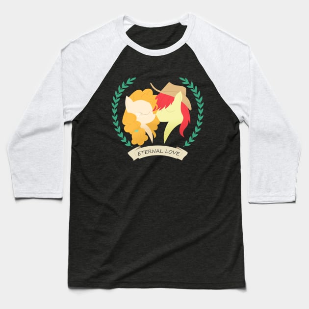 Eternal Love Baseball T-Shirt by Spring Heart